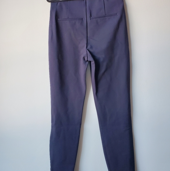 NEW SPANX The Perfect Pant Ankle Piped Skinny in Classic Navy Size Large - Picture 10 of 12